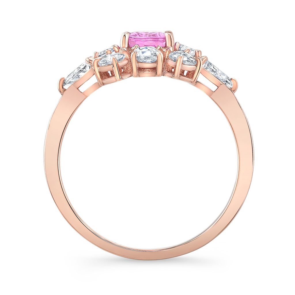 Diana Pink Sapphire Ring